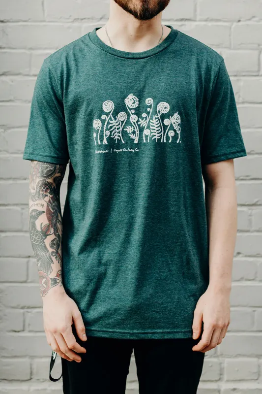 Unisex Fiddlehead Tee sold by Ungalli