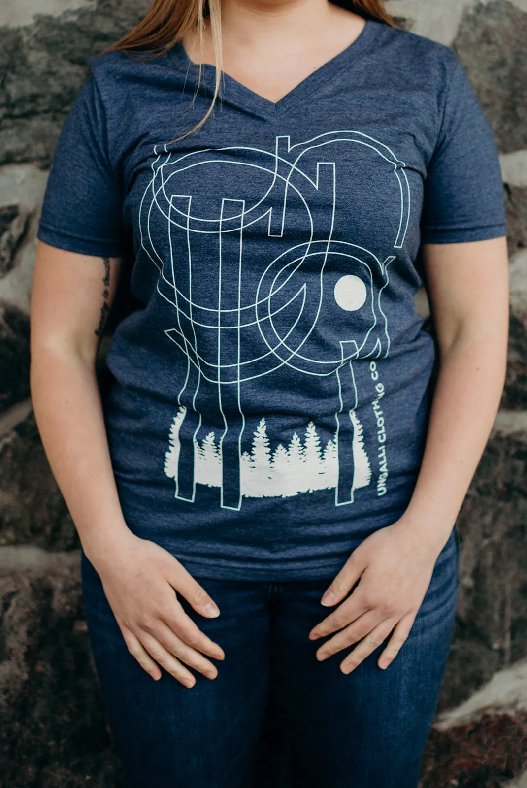 In the Trees Women's Tee sold by Ungalli