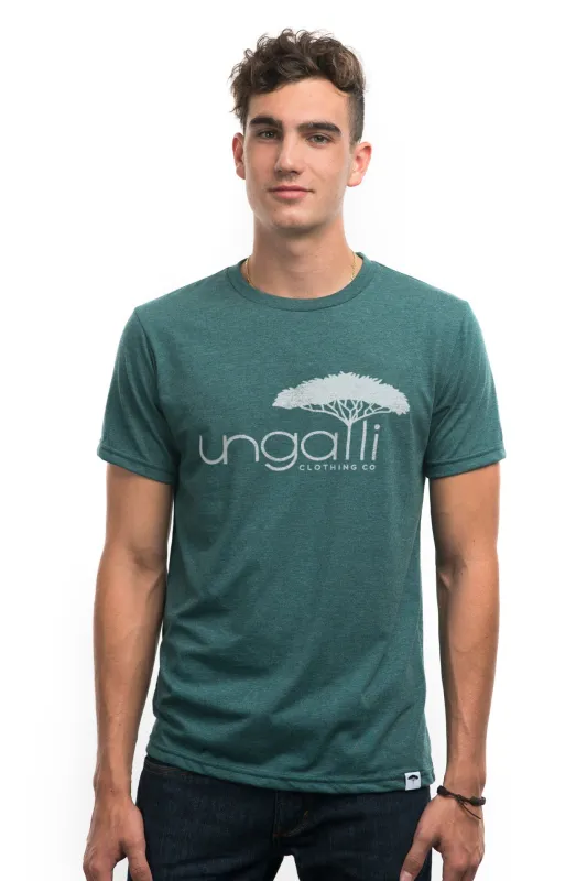 Men's Green Logo Tee sold by Ungalli