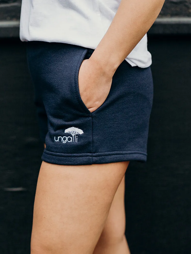 Women's Recycled Jogger Shorts sold by Ungalli product image thumbnail 2