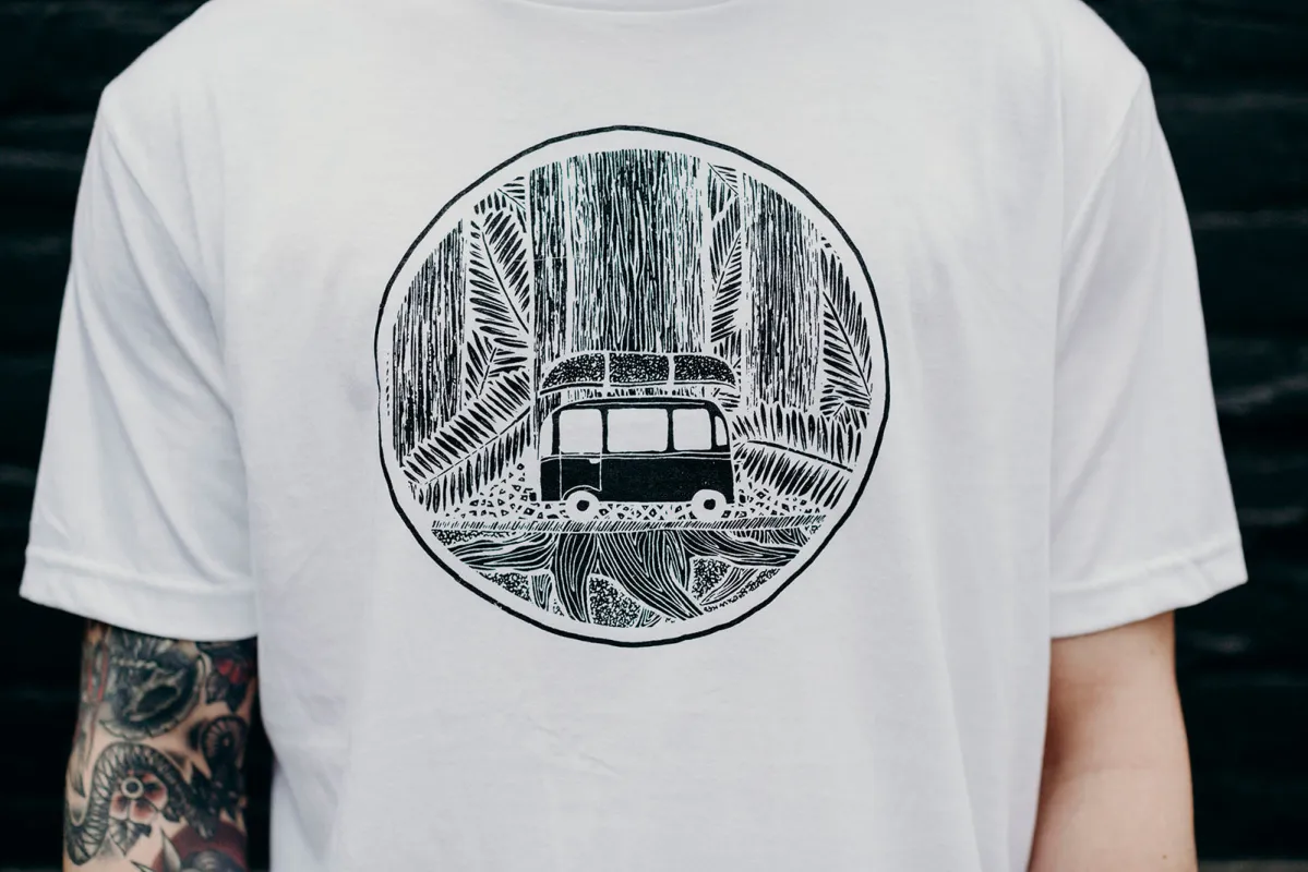 Unisex Hippie Van Tee sold by Ungalli