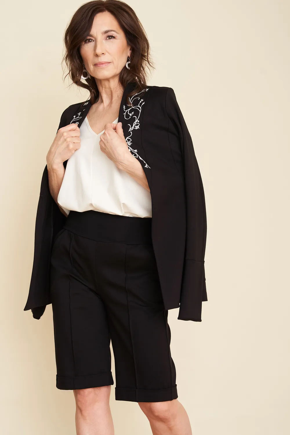 GREEN SALE - NEW DAY Culotte - Inseam 13" sold by Anne Mulaire product image thumbnail 2