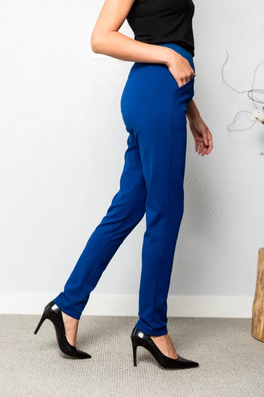 GREEN SALE - Chaplin Slim Pant- Cobalt sold by Anne Mulaire