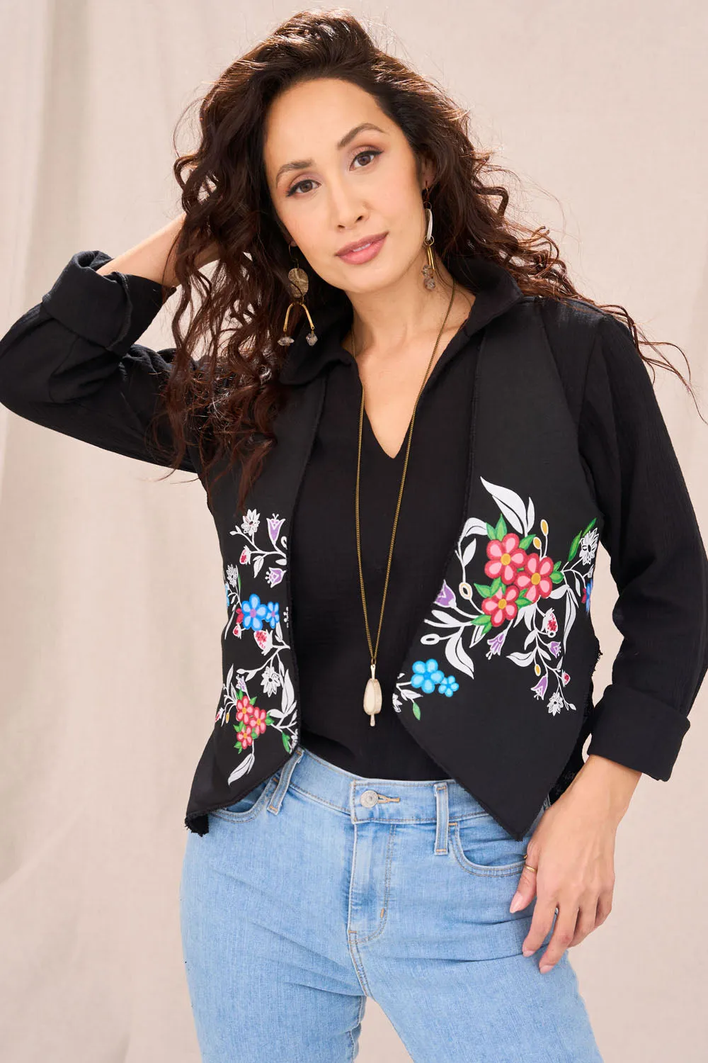 LOUIS Cotton Vest sold by Anne Mulaire product image thumbnail 5