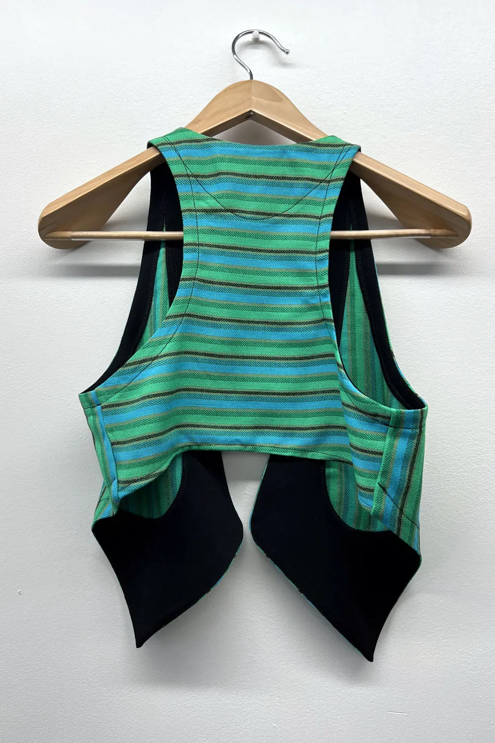GATHERER Vest - jade sold by Anne Mulaire product image thumbnail 5