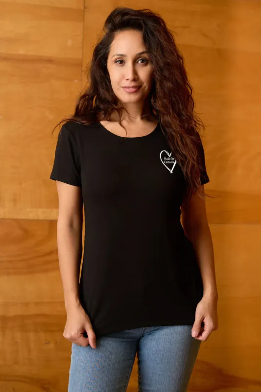 MADE IN CANADA Bamboo T-Shirt sold by Anne Mulaire