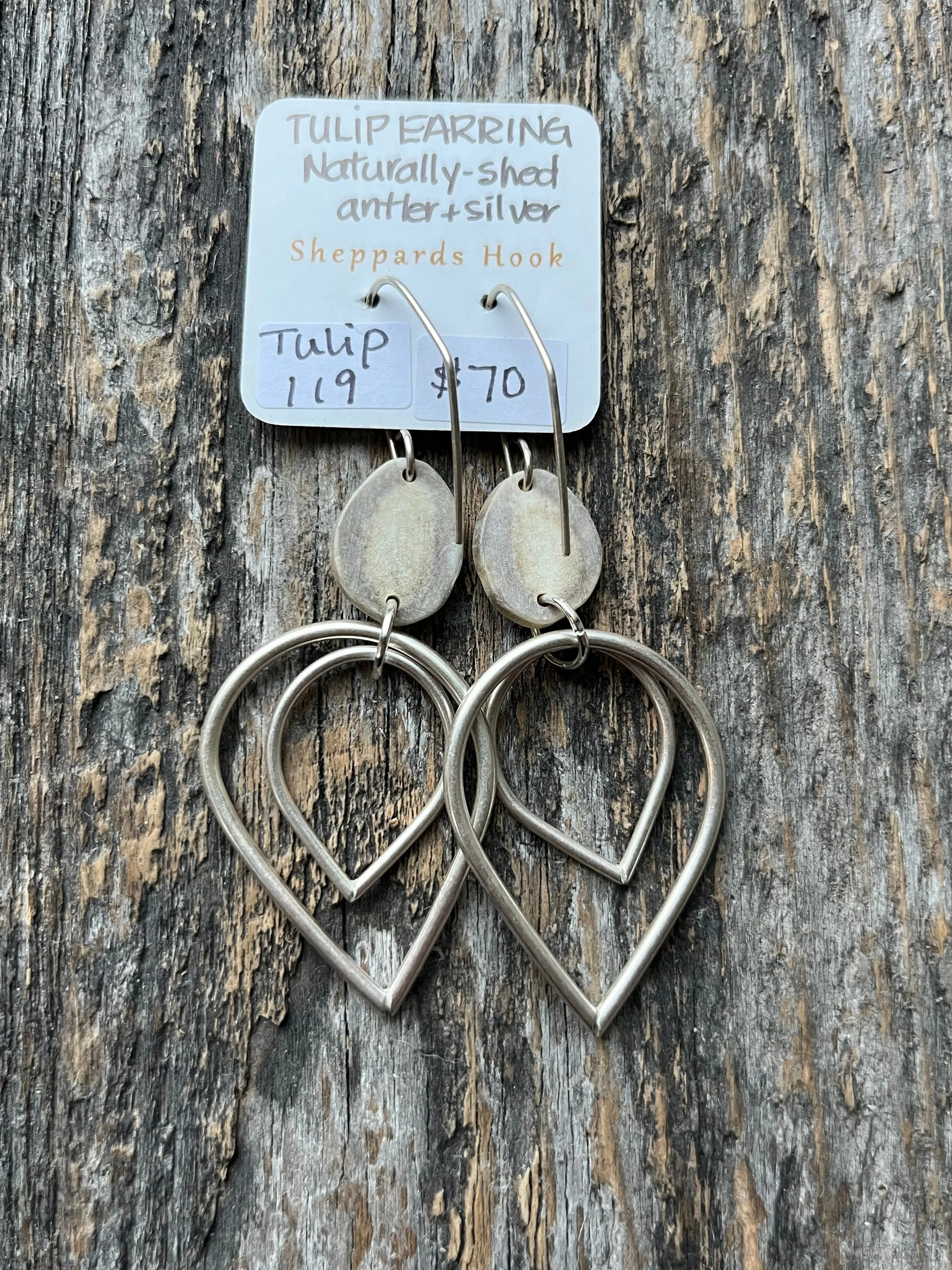 Sheppards Hook - Tulip Earrings - Tulip119 sold by Anne Mulaire