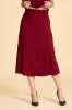 GREEN SALE - LUCY Skirt - rib sold by Anne Mulaire