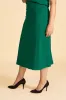 GREEN SALE - LUCY Skirt - rib sold by Anne Mulaire