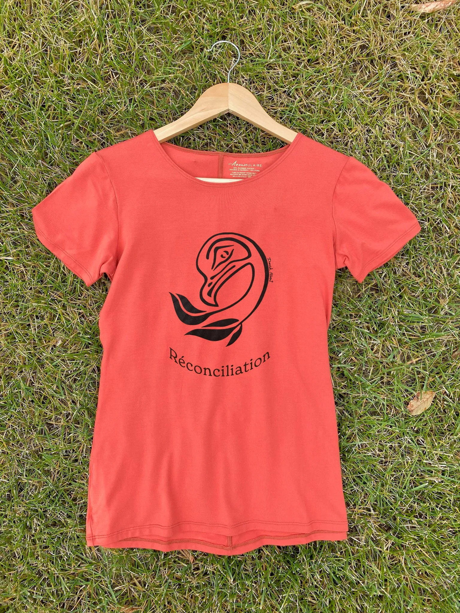 RECONCILIATION Bamboo Tees sold by Anne Mulaire product image thumbnail 5