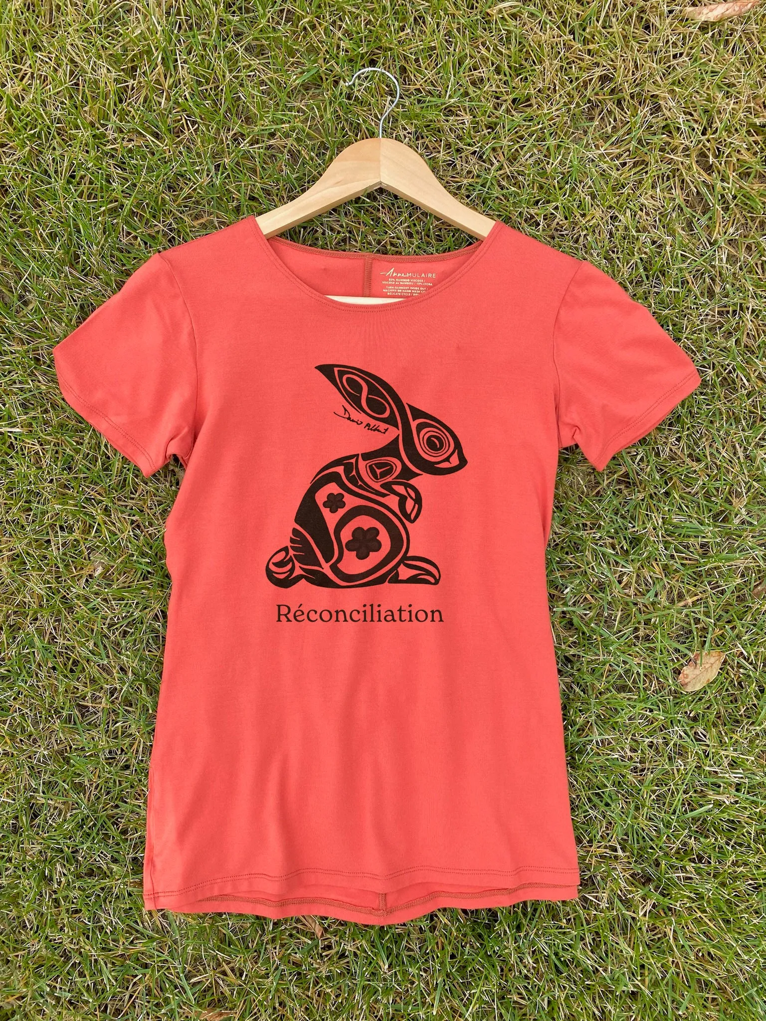 RECONCILIATION Bamboo Tees sold by Anne Mulaire product image thumbnail 4