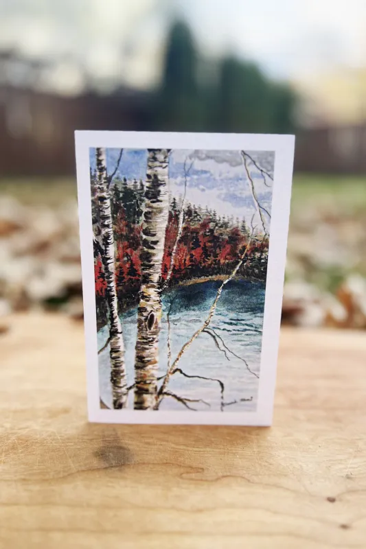 HERITAGE 4X6 Greeting Card - single sold by Anne Mulaire