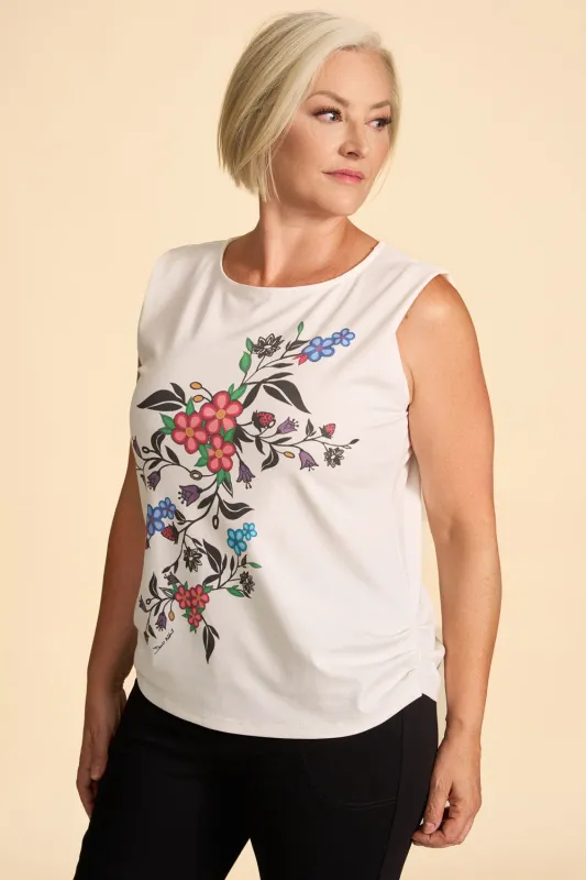 JODI Tee - metis bloom sold by Anne Mulaire