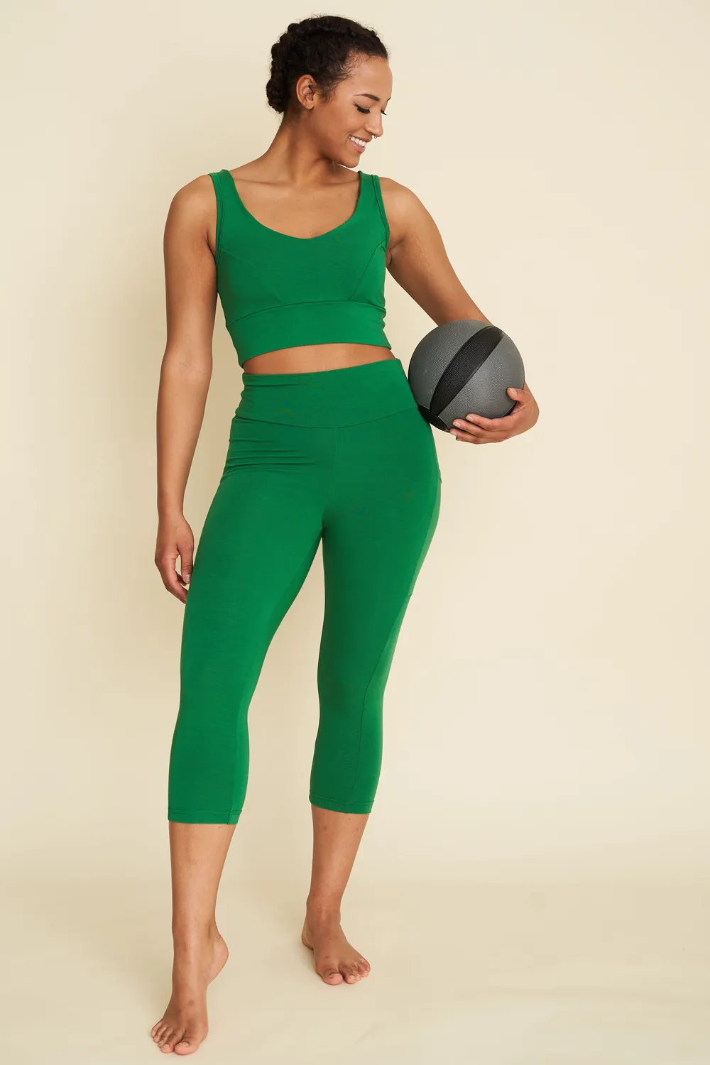 GREEN SALE - COMFORT Bra - eco green sold by Anne Mulaire product image thumbnail 2