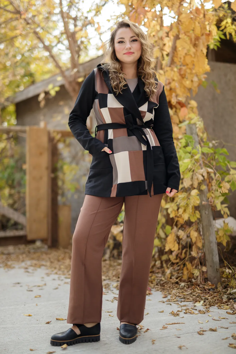 GREEN SALE - NEW DAY Women's Work Pants- mocha sold by Anne Mulaire