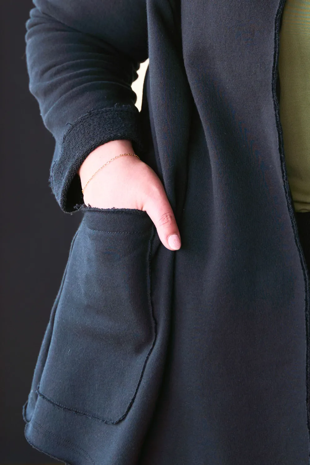 GREEN SALE - ATLAS Jacket sold by Anne Mulaire product image thumbnail 4