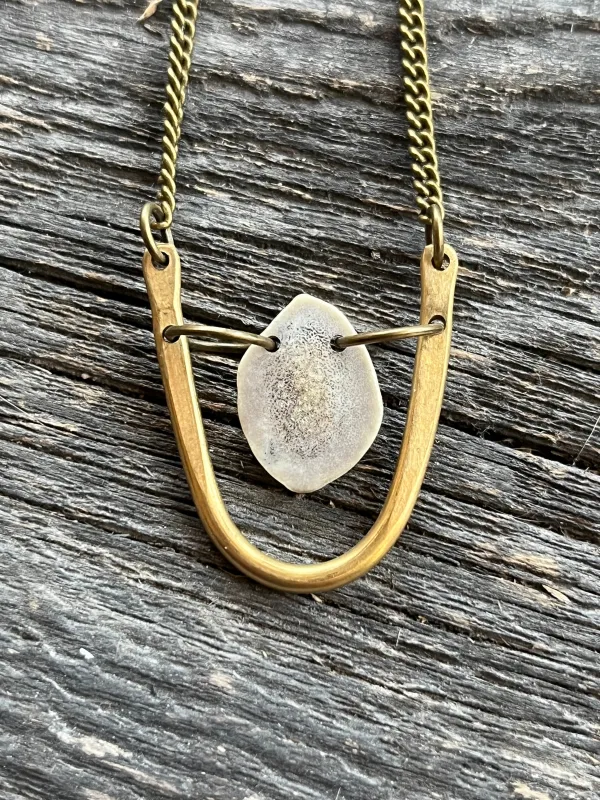 Sheppards Hook - Antler Swing Necklace- Swing106 sold by Anne Mulaire
