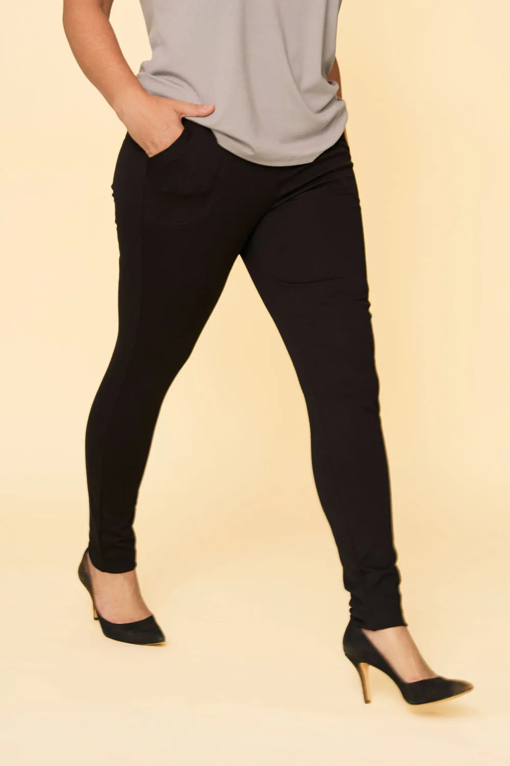 WINTER Slim Pant sold by Anne Mulaire product image thumbnail 5