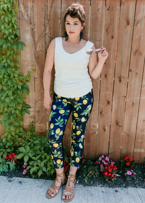 GREEN SALE - PROMENADE PRINT Pant sold by Anne Mulaire product image thumbnail 3