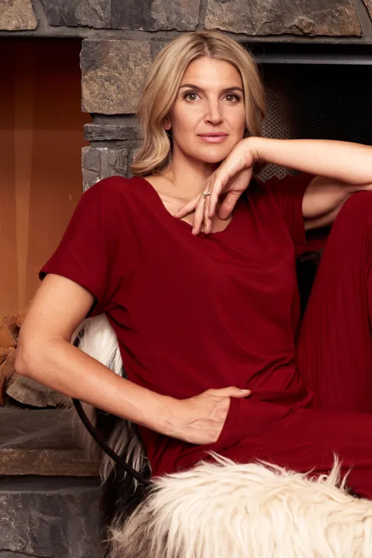 GREEN SALE - SLEEP EASY Top sold by Anne Mulaire