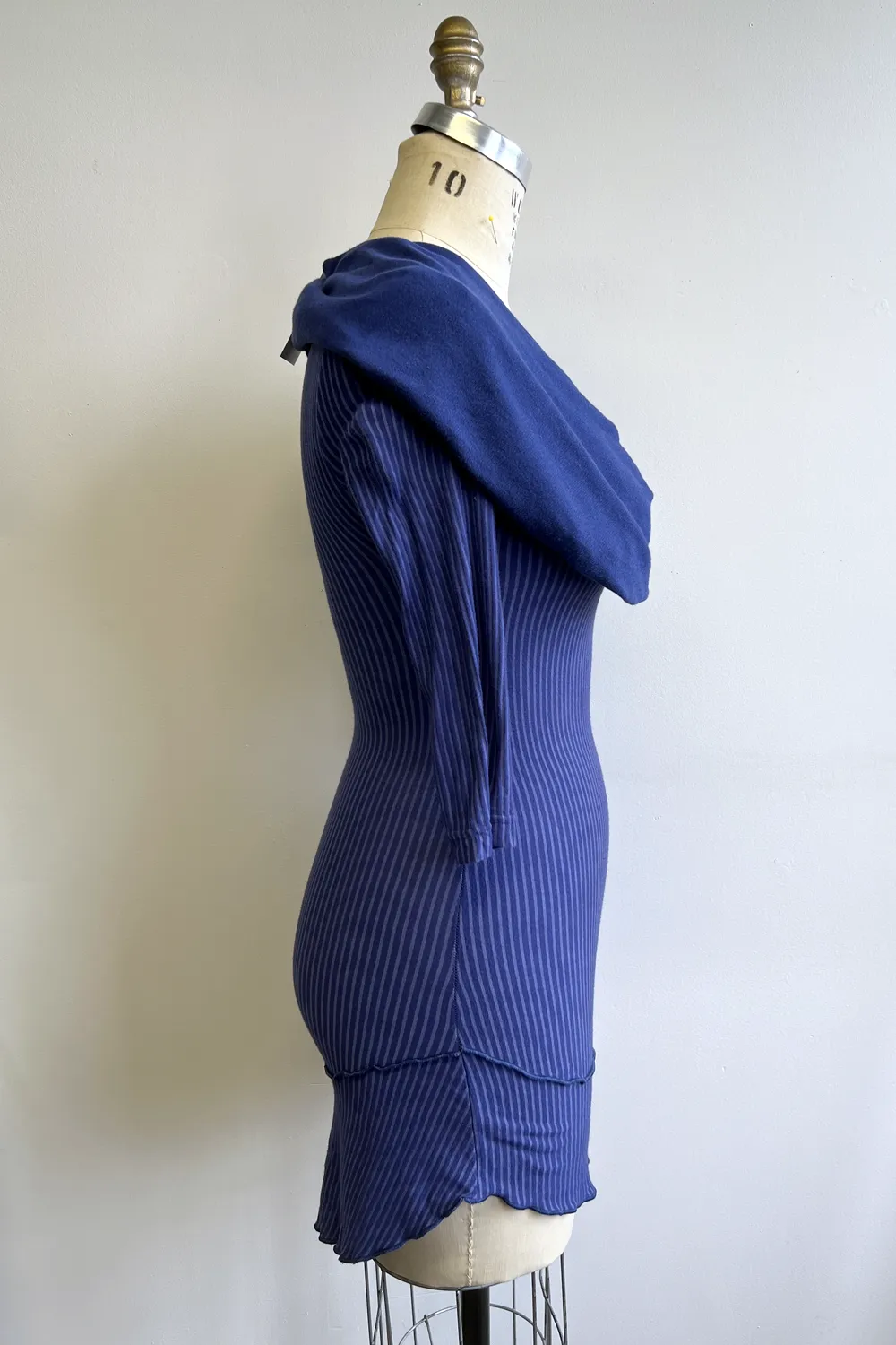 RESALE - Bamboo Stripe Tunic -Winter Blue - XS sold by Anne Mulaire product image thumbnail 2