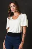 GREEN SALE - JOLENE Blouse - leggero sold by Anne Mulaire