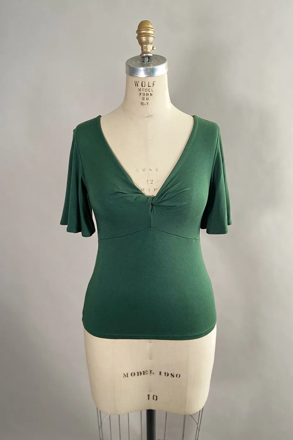 RESALE - Bamboo Twist Blouse - XS sold by Anne Mulaire