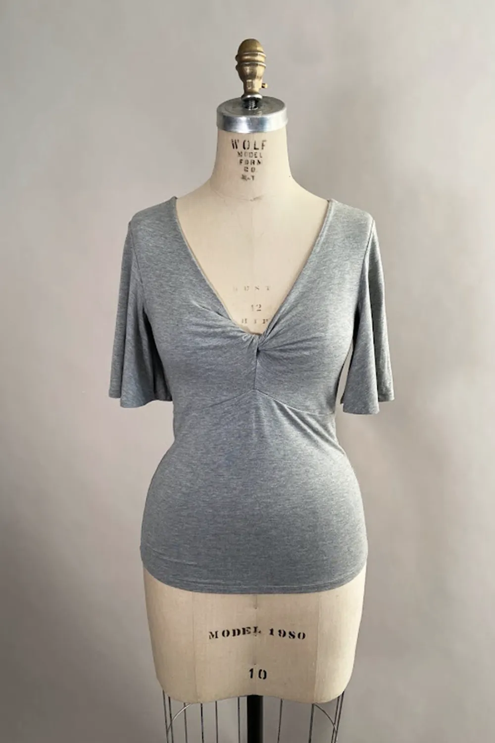 RESALE - Bamboo Twist Blouse - XS sold by Anne Mulaire