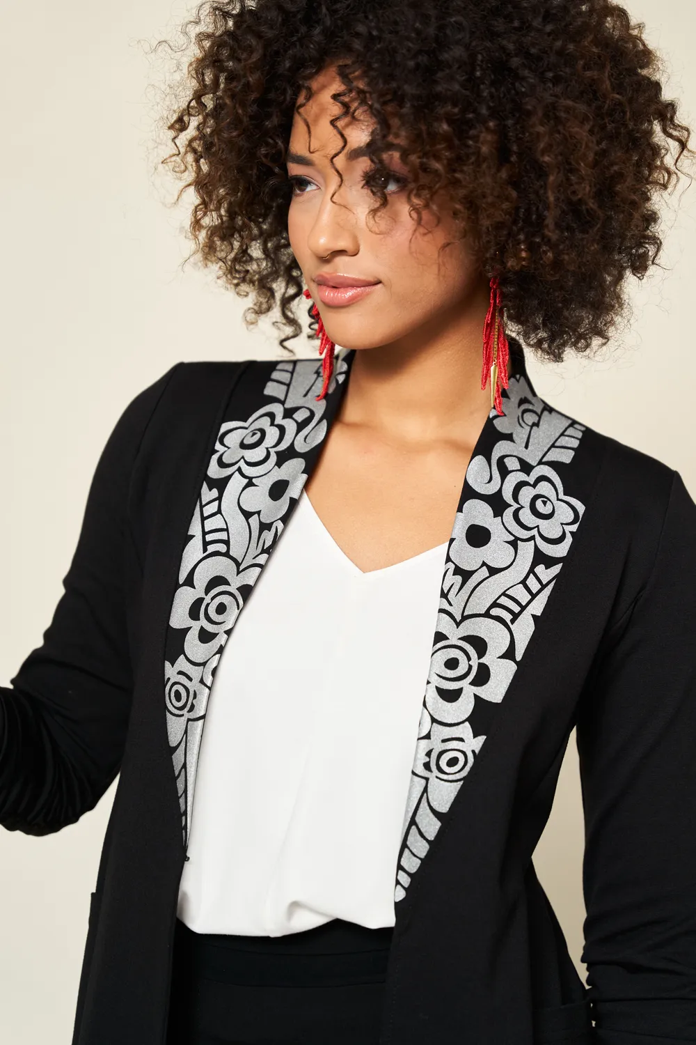 PRAIRIE LONG Jacket sold by Anne Mulaire product image thumbnail 3