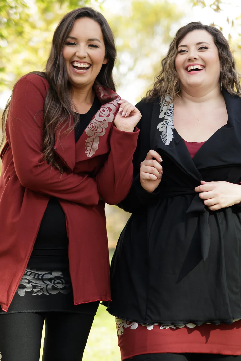 HERITAGE WRAP Jacket sold by Anne Mulaire product image thumbnail 5