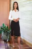 GREEN SALE - MARIETTE Skirt sold by Anne Mulaire