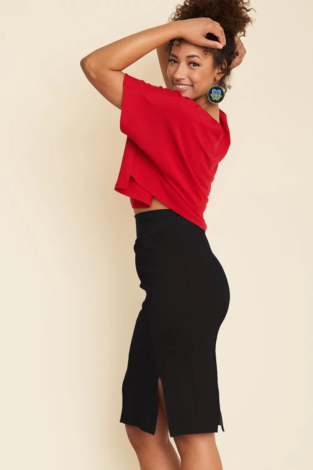 GREEN SALE - MARIETTE Skirt sold by Anne Mulaire product image thumbnail 3