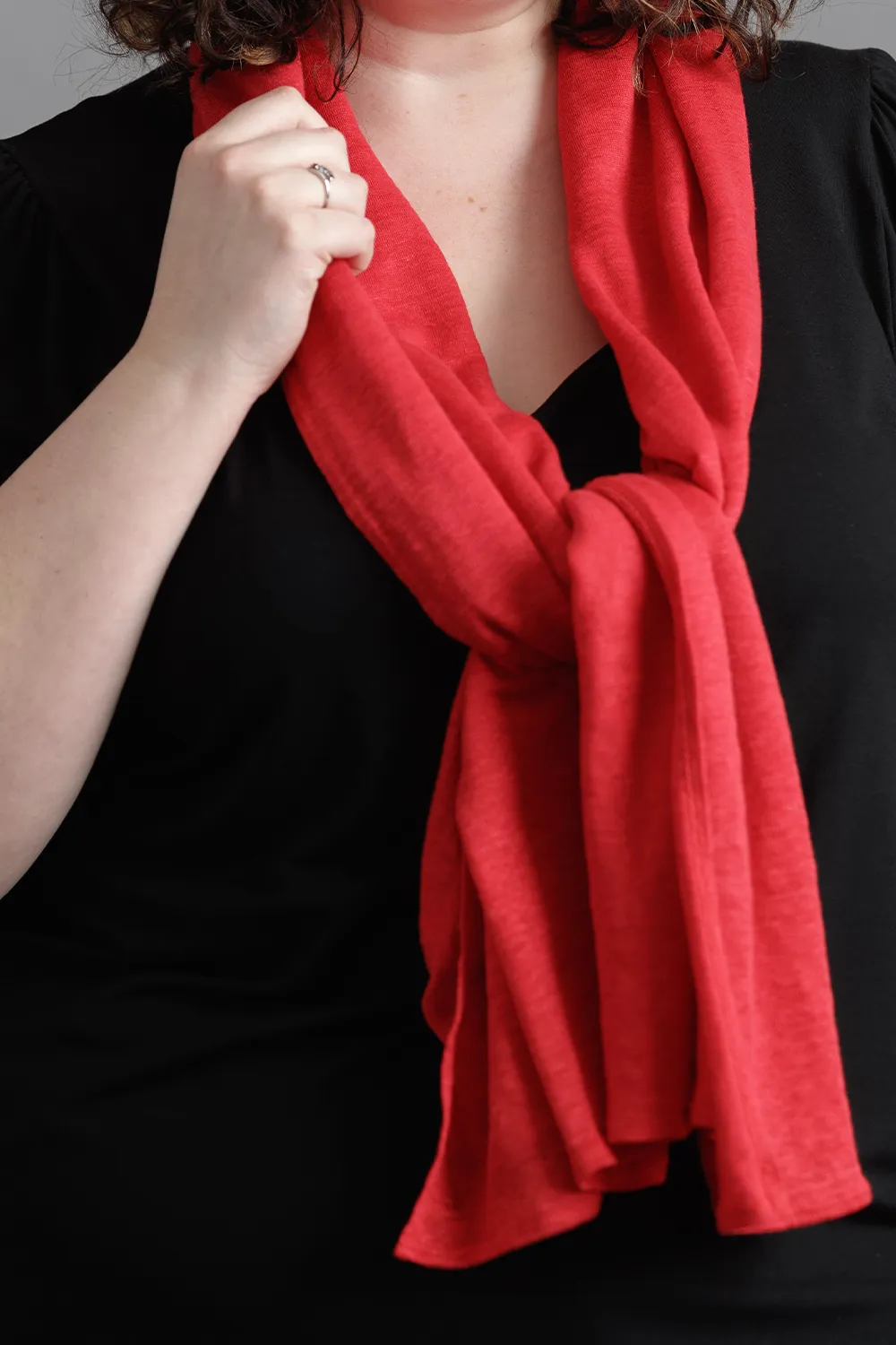 LINEN Scarf sold by Anne Mulaire product image thumbnail 5