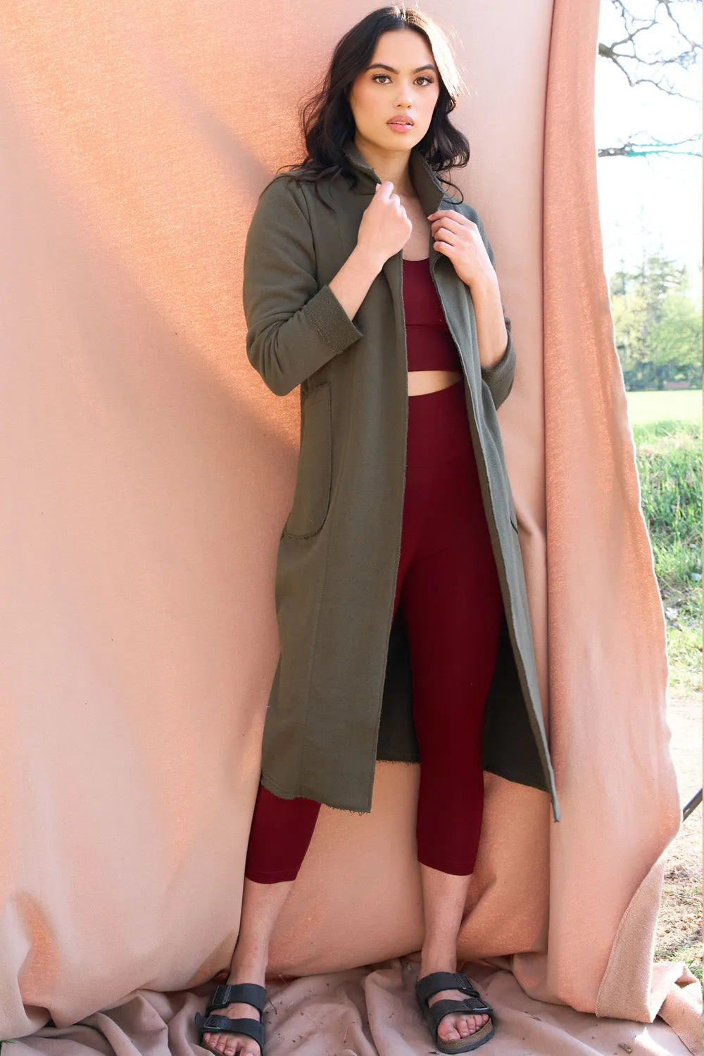 ALL SEASON Crop Leggings sold by Anne Mulaire product image thumbnail 4