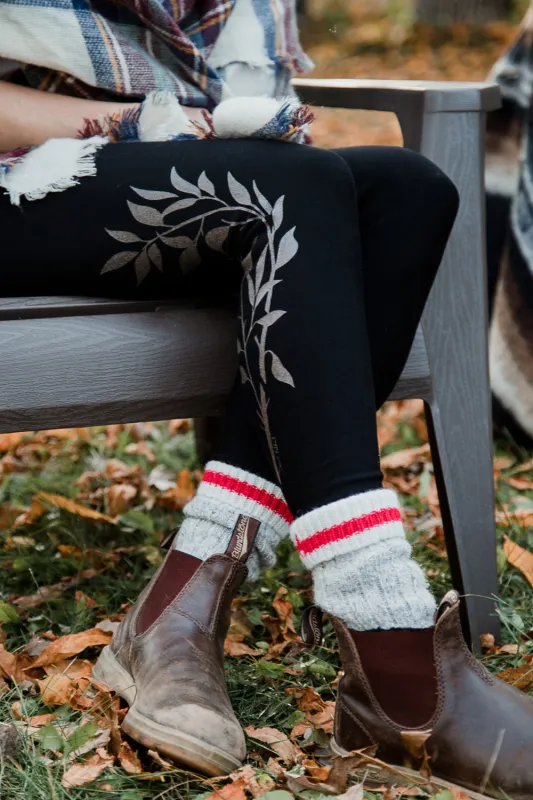 WINTER SEASON Legging - Northern Willow sold by Anne Mulaire