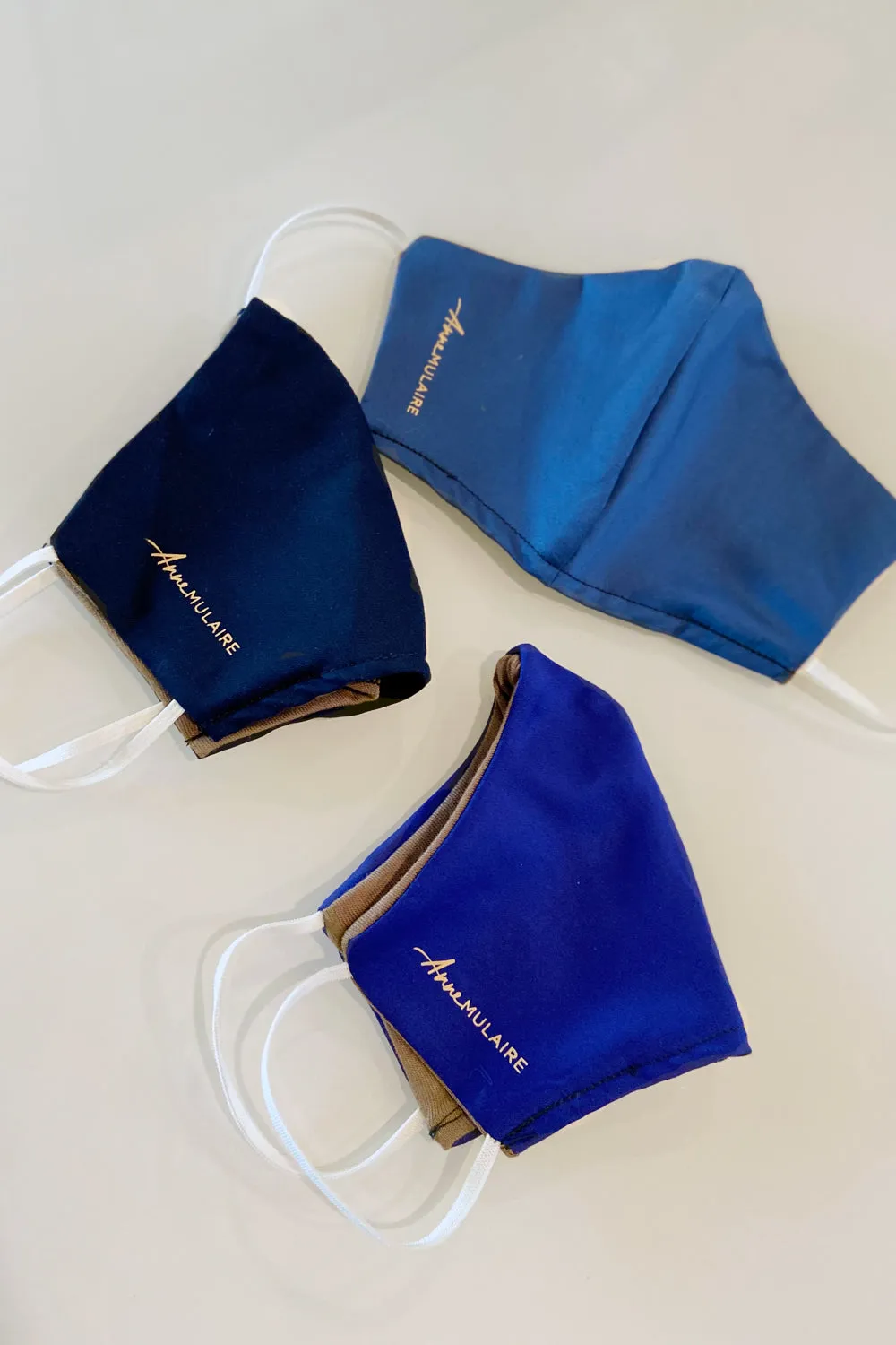 Non-Medical Grade Cotton/Bamboo Masks - Solid sold by Anne Mulaire product image thumbnail 3