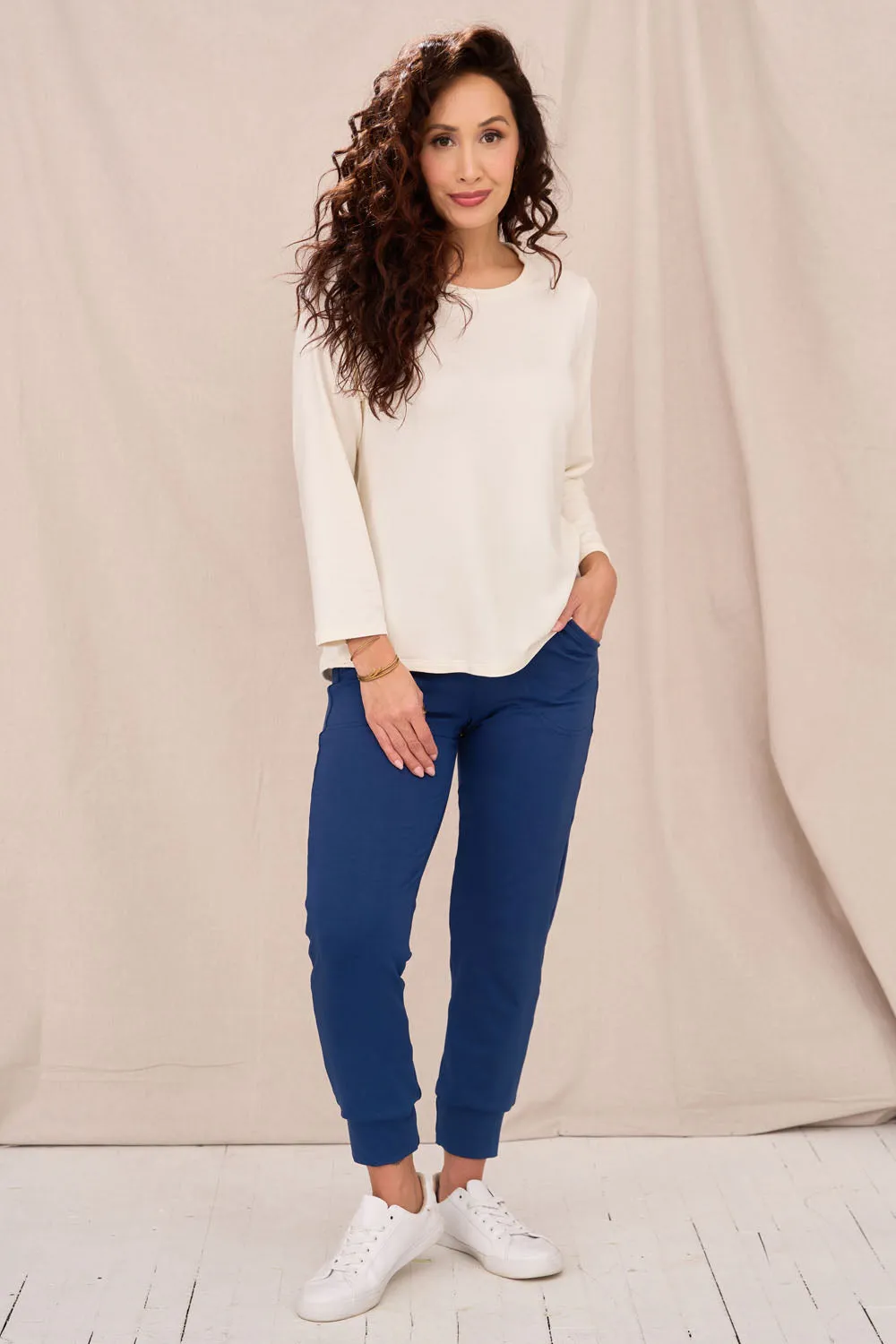 PACHECO Terry Ankle Pant sold by Anne Mulaire product image thumbnail 4