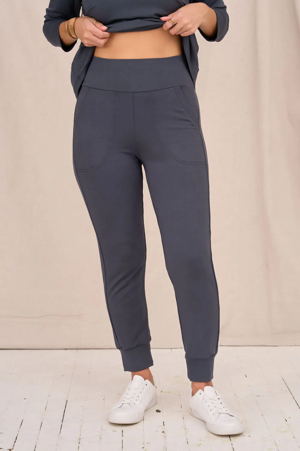 PACHECO Terry Ankle Pant sold by Anne Mulaire