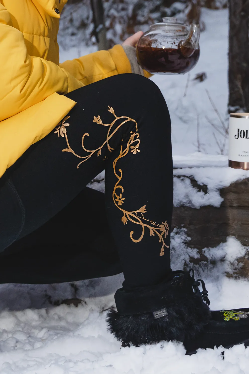 WINTER SEASON Legging - Catherine Vine sold by Anne Mulaire product image thumbnail 4