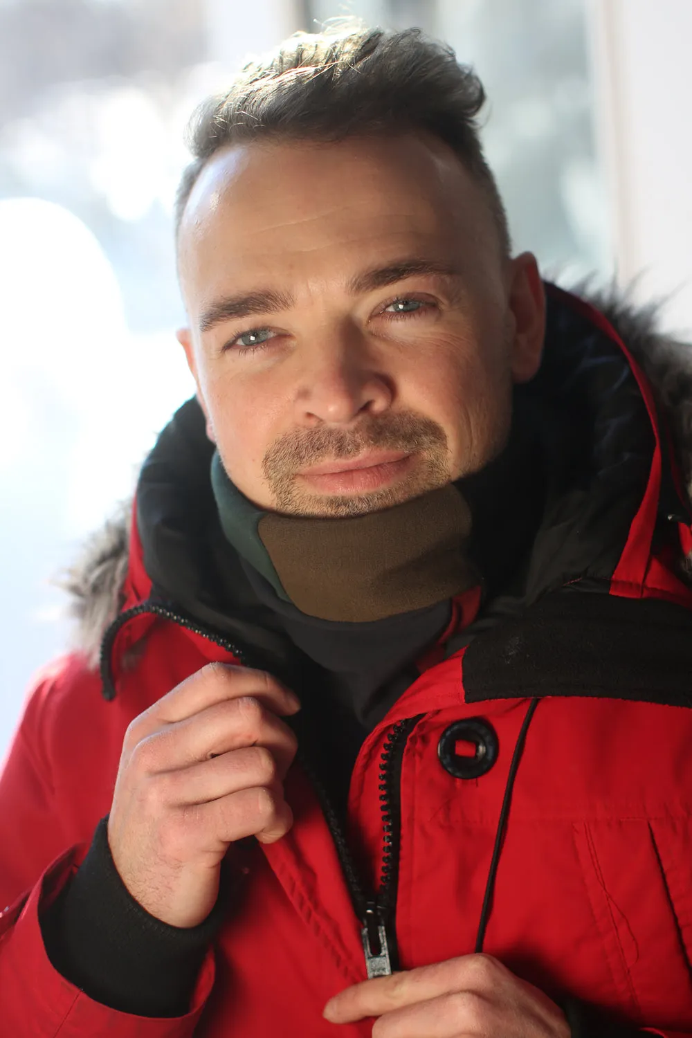 NECKWARMER- Bamboo Fleece sold by Anne Mulaire product image thumbnail 2