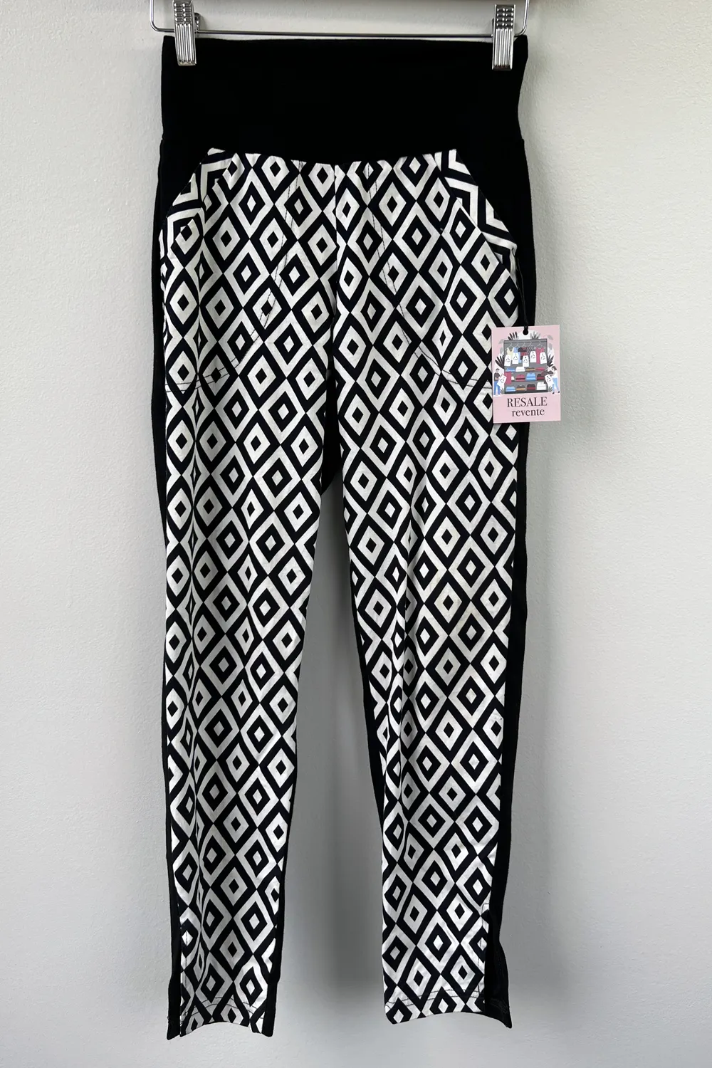RESALE - Champagne Pants- Diamond print - XS sold by Anne Mulaire product image thumbnail 5