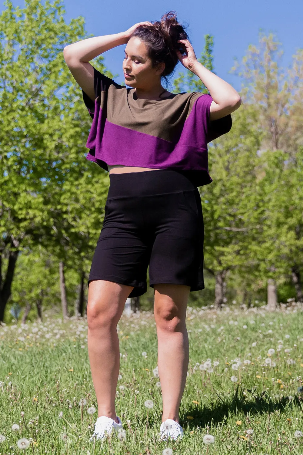 GREEN SALE- ENROUTE Short- Inseam 12" sold by Anne Mulaire product image thumbnail 5