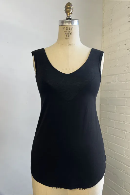 RESALE -Molina Cami- S- Black- RE289 sold by Anne Mulaire