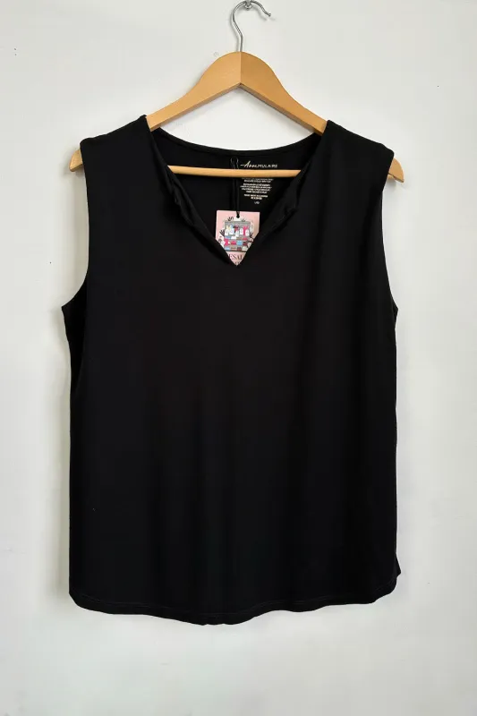 RESALE -Sadie Top- L- Black- RE274 sold by Anne Mulaire