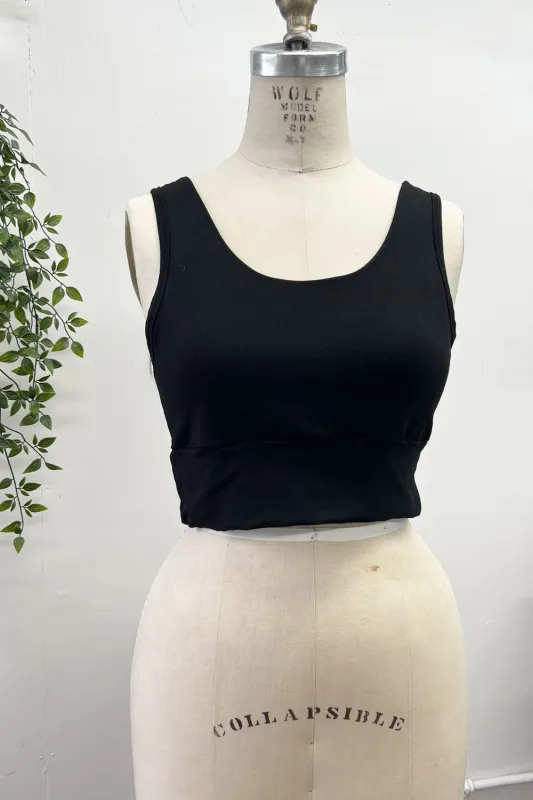 RESALE -Comfort Bra-M -Black- RE346 sold by Anne Mulaire