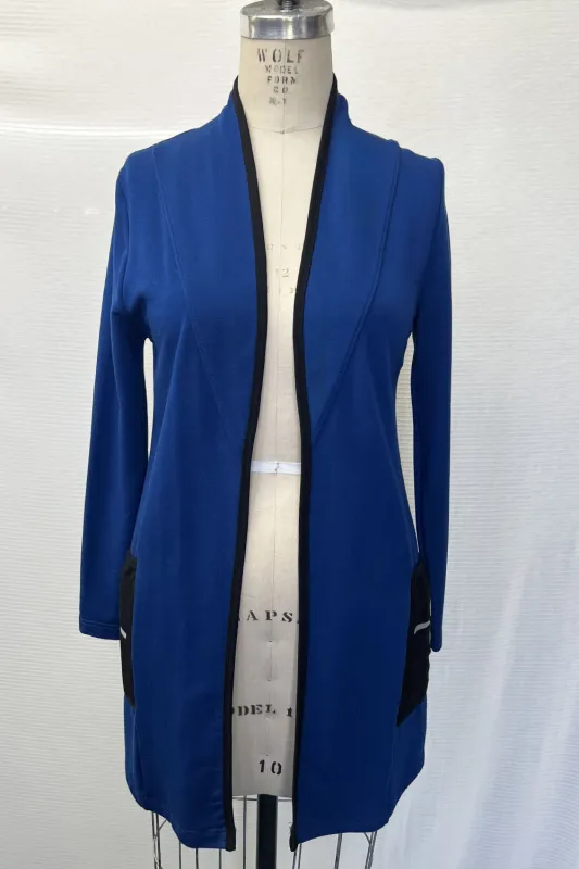 RESALE -Mid Season Cardi- XS -Cobalt- RE351 sold by Anne Mulaire