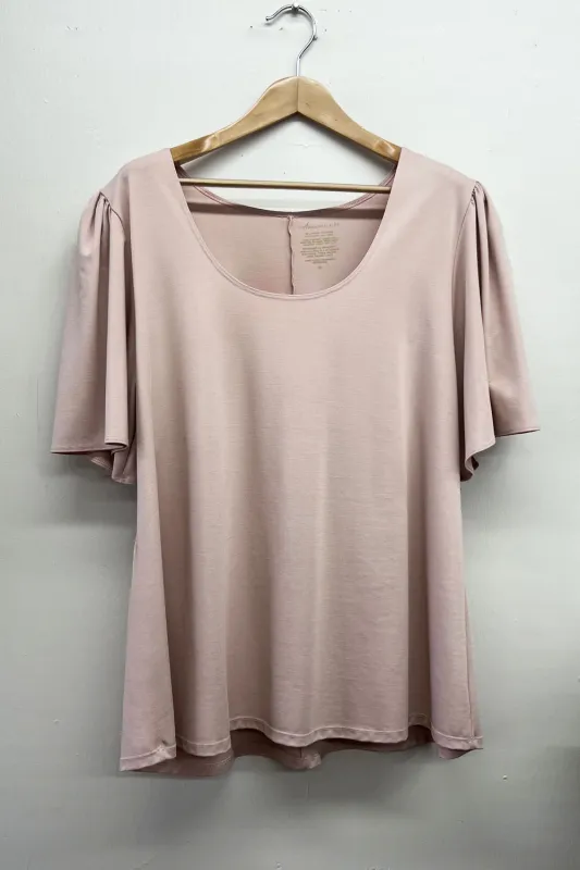 RESALE -Jolene Blouse- 2X -Blush- RE333 sold by Anne Mulaire