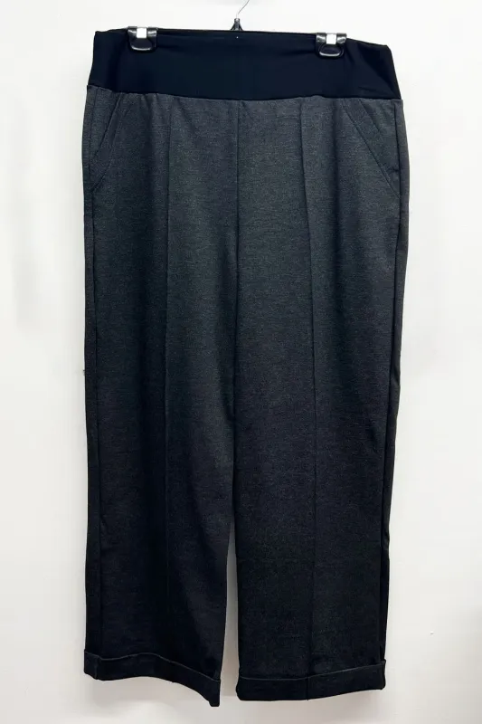 RESALE -New Day Capris- XL-Charcoal- RE312 sold by Anne Mulaire