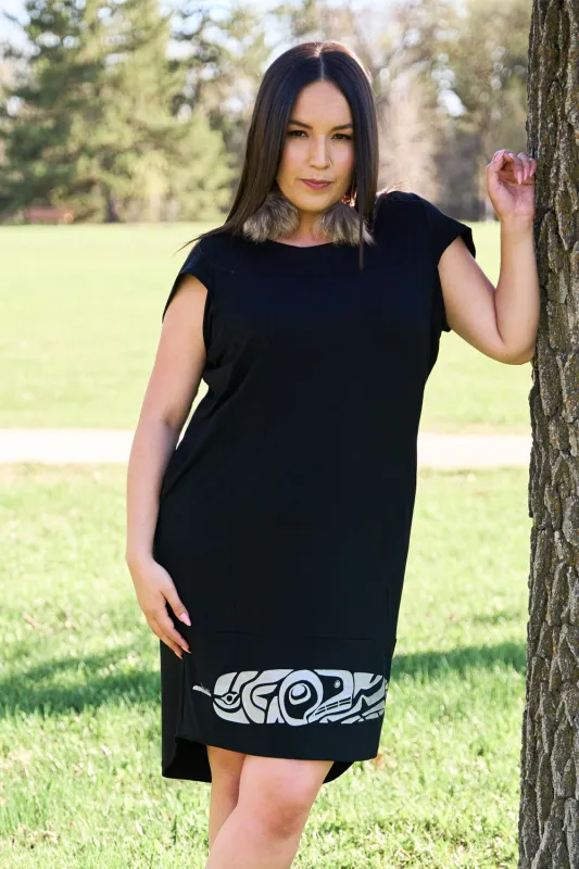 CHARME Midi Dress - Spirit of the North sold by Anne Mulaire