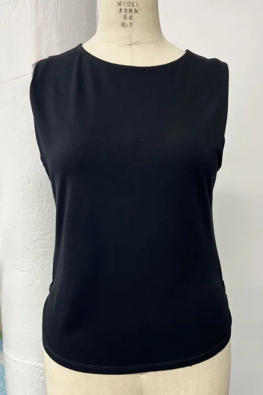 RESALE -Jodi Tee- Black- S- RE449 sold by Anne Mulaire